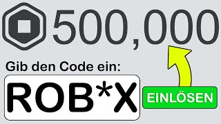 *LEICHTER* ROBUX CODE gibt dir KOSTENLOSE ROBUX im MÄRZ 2022! (Roblox 2022)