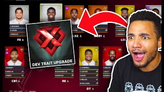 HUGE DEV TRAIT BREAKOUT!! ATLANTA FALCONS FRANCHISE MADDEN 23