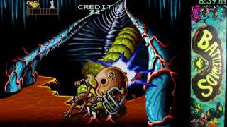 Battletoads arcade 53:47 RTA 53:37 IGT