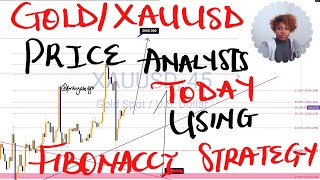 GOLD/XAUUSD PRICE ANALYSIS TOMORROW FORECAST USING FIBONACCI TRADING STRATEGY #forex #gold #xauusd