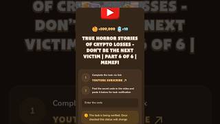 TRUE HORROR STORIES OF CRYPTO LOSSES - DON'T BE THE NEXT VICTIM | PART 6 OF 6 | MEMEFI