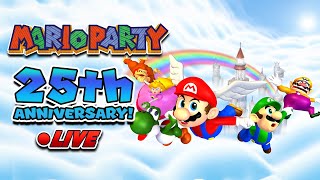 Mario Party - 25th Anniversary Stream Celebration! WAHOOO!