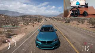 BMW X6 M  Competition | Pops and Bangs Exhaust| SOUND|FORZA HORIZON 5 (Steering Wheel Logitech G920)