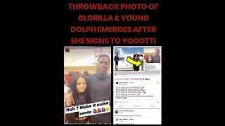 Fans exposing GloRilla for old tweets siding with Young Dolph Over her new label CMG #shorts