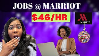 Marriot International is Currently Hiring Remote Jobs Worldwide ($46/Hr)