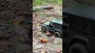 little green Jeep at it again