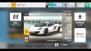 Top Drives: Selling McLaren 12c and 3 epics for packs.