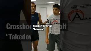 Break their Posture from Standing: Wrestling Crossbody Powerhalf