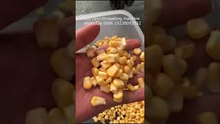 Automatic Commercial Sweet Corn threshing machine