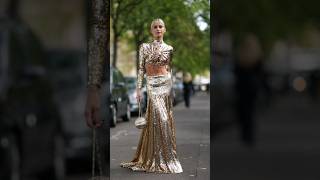 The Best Paris Fashion Week Street Style S S 2024 #fashion #streetstyle #trends #fashionweeks #moda