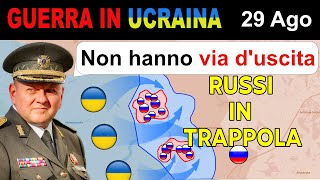 29 Ago: Come Topi! Forze Ucraine ACCERCHIANO ED ELIMINANO TRUPPE RUSSE A KURSK | Guerra Ucraina