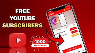 How To Get 1000 Free Subscribers On YouTube Fast