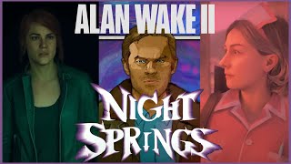 🔴Alan Wake II-Night Springs DLC-Walkthrough Gameplay Stream!