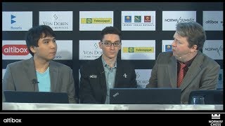 ANALYSIS WITH GMs WESLEY SO AND FABIANO CARUANA - NORWAY CHESS 2017 ROUND 7