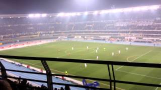 Hellas Verona - Inter 0-2 (15.03.2014) - Gol di Jonathan (ripresa dallo stadio)