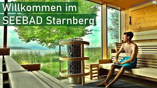 Seebad Starnberg | Hallenbad, Sauna und Strandbad direkt am Starnberger See 2022 4K