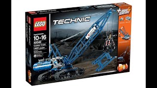 Lego Technic Crawler Crane with Control + Modification, set 42042 review