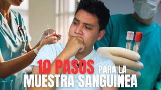 10 Pasos para REALIZAR una OBTENCION DE MUESTRA SANGUINEA 💉| Teoria | Enfemeria