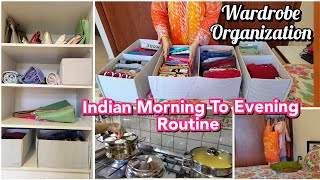 Indian Morning Routine & Closet Organization / Dubai Vlogs