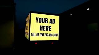 8mm smd led advertising truck in vegas ads available