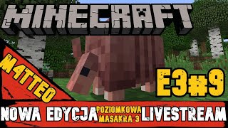 🔴NA ŻYWO - Minecraft: Poziomkowa Masakra 3! [E3 #9] (w: Ekipa)🔴