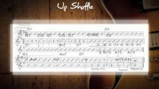 Blues Up Shuffle Jam Track In Various Keys - Guitar Backing Track