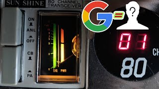 AN AMAZING 80 CHANNEL TRANSCEIVER THAT GOOGLE  KNOWS NOTHING ABOUT?? UNTIL NOW!