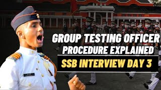 SSB Interview🤔 | Day 3 | Group Discussion Test | SSB Day 3 full procedure in detail |#trending#viral