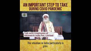 Important step to take during COVID Pandemic