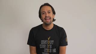 Hispanic Heritage 2020: Lin-Manuel Miranda Urges Latinx Voters to Support Biden/Harris 2020