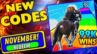 NEW CODES ROBLOX Horse Race CODES 2024 | Horse Race CODES | Horse Race