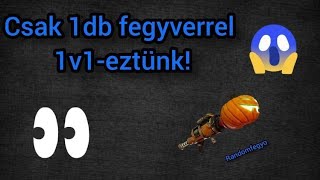 Csak 1db fegyverrel 1v1eztem!😱 (5db külön-külön) eléggé nehéz!