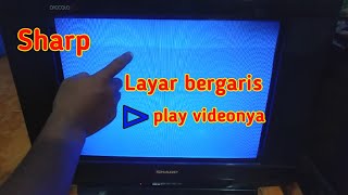 Tv Sharp gambar melipat