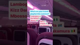 What's on your travel playlist this summer?