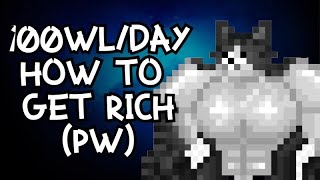 100WL/Day How to get rich (pixel worlds) How to get WL in 10 minutes! *not clickbait* (4K)