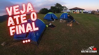 Acampamento Morro da Pipa Canelinha Santa Catarina.#role#acampamento#motovlog