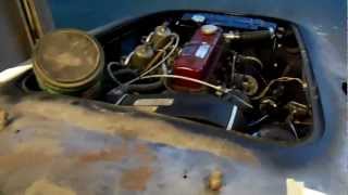 '62 MGA 1500 motor running