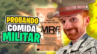 Probando Comida Militar por Primera vez