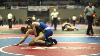 2013 OSAA Wrestling: Casey Coulter def. Matthew Johnson (Class 6A Rd. 2: 113)