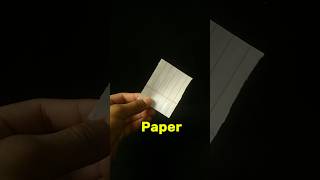 easy science experiment | #paper #experiments #shorts #youtubeshorts