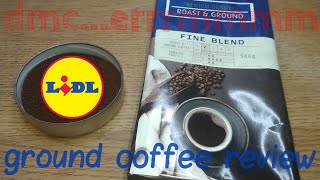 Lidl Premium Quality Roast & Ground Coffee Review.