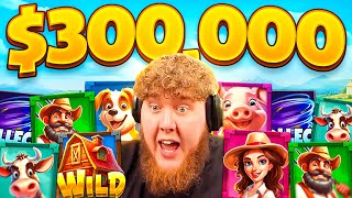 MAX BONUS BUYS ON NEW GAME BARNYARD MEGAHAYS SLOT!