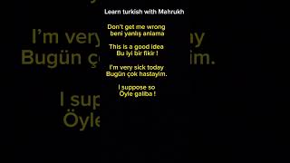 Turkish phrases for beginners #turkish #turkishgrammar #turkishlessons #learnturkish