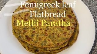 Methi Paratha Recipe/Delicious & Very Soft Homemade Fenugreek Paratha/মেথি পরোটা/Satvik Food Channel