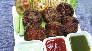 Tasty chapli kabab