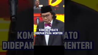 KOMENG PIDATO DI DEPAN MENTERI..KOK JADI DPO..??!#komeng #abdelachrian #jarwo #pelawak #caklontong