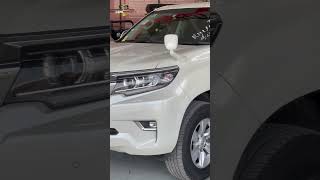 How Does the 2019 Toyota Land Cruiser Prado TX Stand Out in Pearl White? | YouTube Short