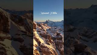 Day trip to Mount Titlis,Engelberg  Switzerland 🇨🇭 #shorts #youtube_shorts #switzerland #wandererduo