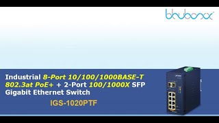 IGS-1020PTF Industrial Ethernet Switch