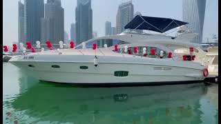 Luxury Private Yacht Cruise In Dubai Marina | Royal Blue Coast Yachts